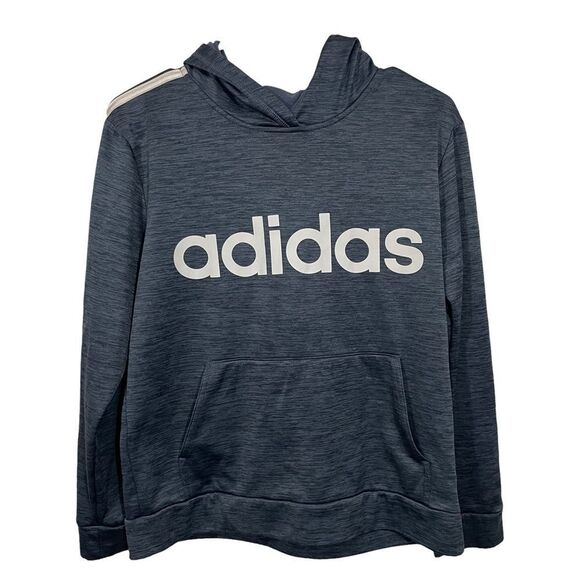 Adidas Pullover Graphic Pullover Hoodie Sweatshirt - Picture 1 of 4